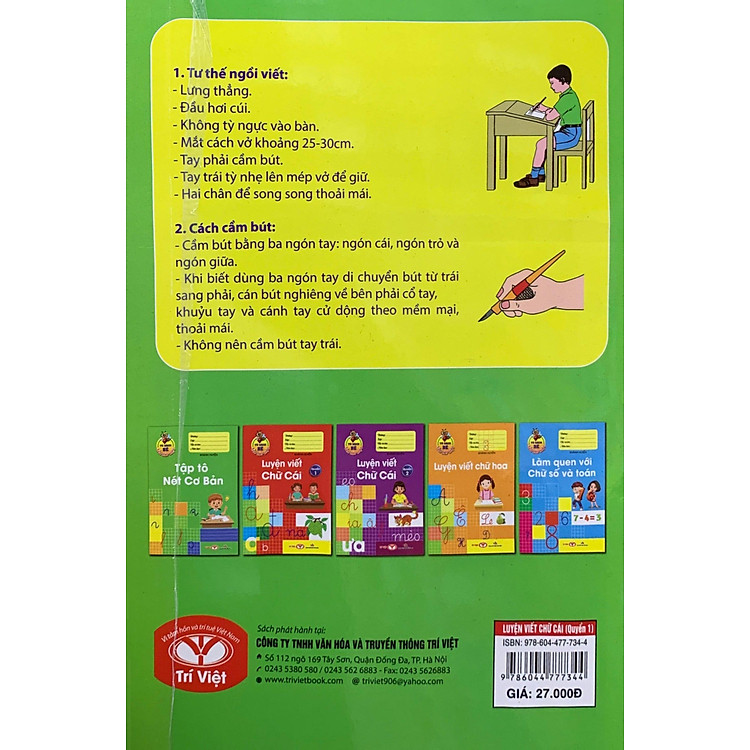 Tủ Sách Bé Vào Lớp Một - Luyện Viết Chữ Cái Q.1 - Ảnh 5