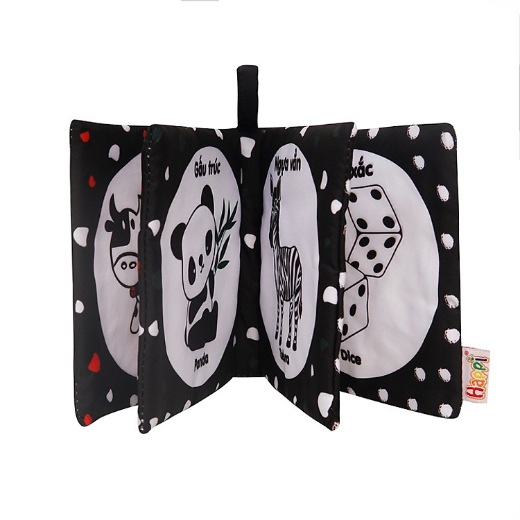 Sách vải Happi TỚ LÀ ĐỐM TRẮNG cho trẻ Chính hãng Giá rẻ - Hình ảnh 2