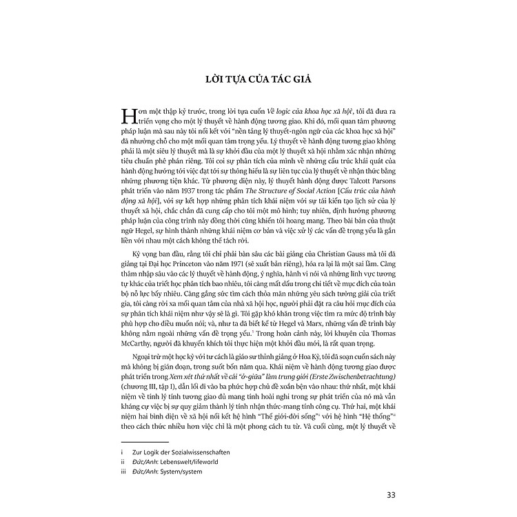 Lý Thuyết Về Hành Động Tương Giao - Theorie Des Kommunikativen Handelns - Ảnh 7