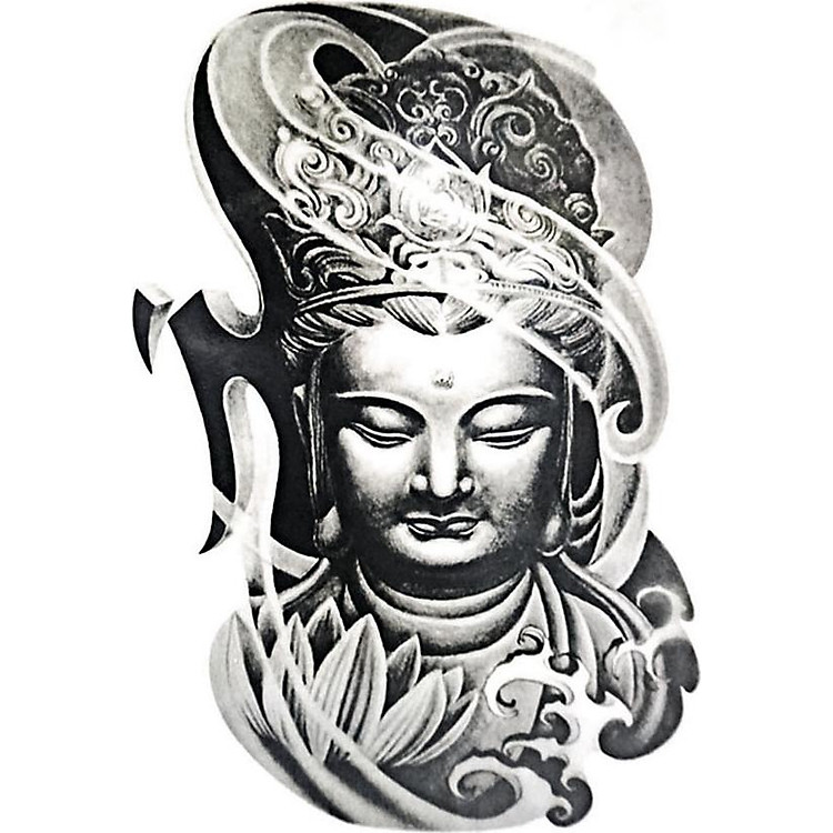 Hình Xăm Dán Phật QSA010