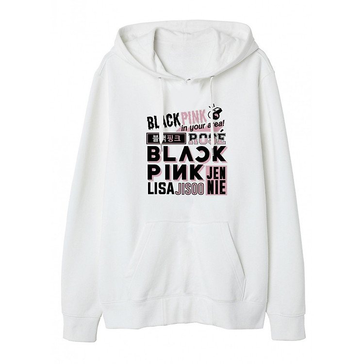 Hoodie Black Pink Tên Thành Viên