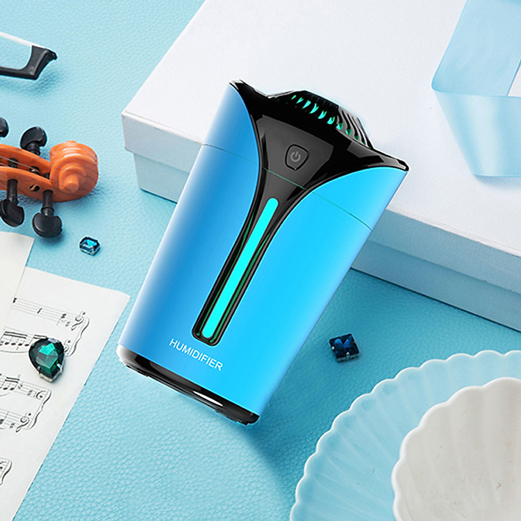 Máy Lọc Không Khí USB Mini 3 trong 1 - Xanh dương