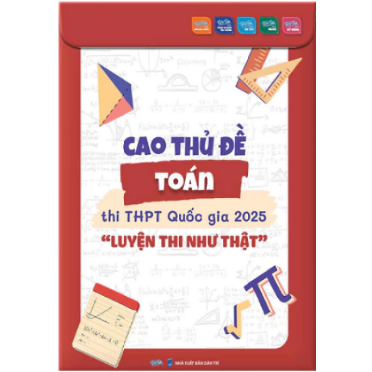 Cao Thủ Luyện Đề Toán + Cao Thủ Đề Lí - Hóa - Sinh - Luyện Thi THPT Quốc Gia 2025 - Ảnh 2