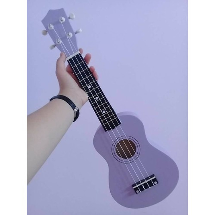 Ukulele Soprano Màu Trơn KBD - Tím nhạt