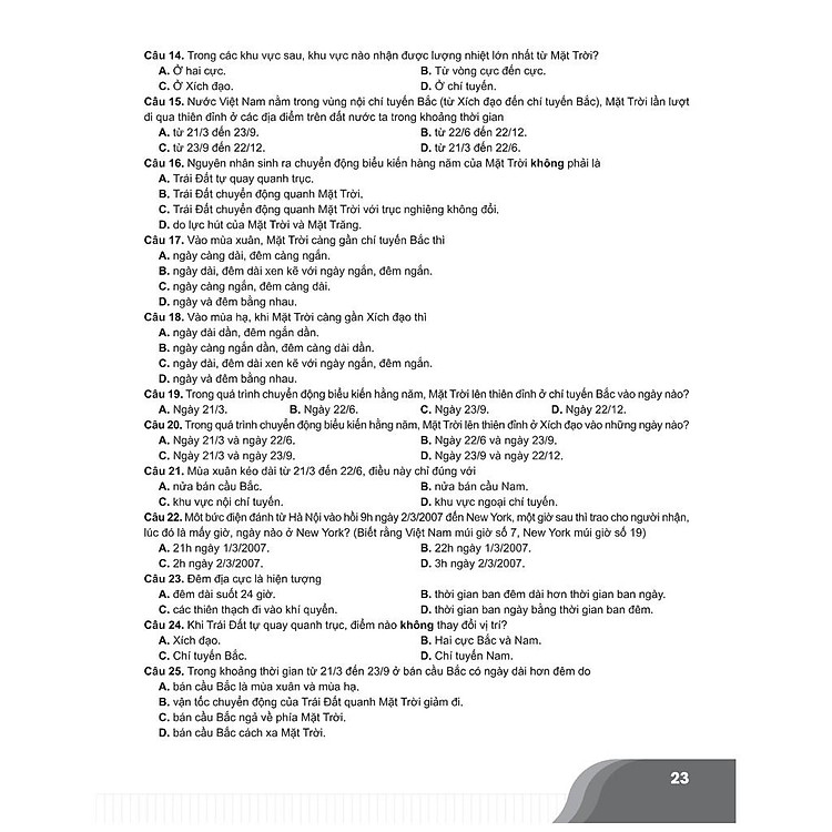 Bí quyết chinh phục điểm cao Địa lí 10 - Ảnh 2