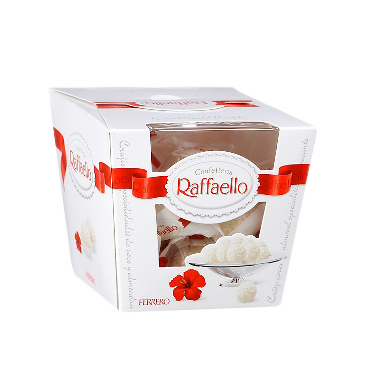Kẹo socola phủ dừa Ferrero Confetteria Raffaello 15 viên 150g