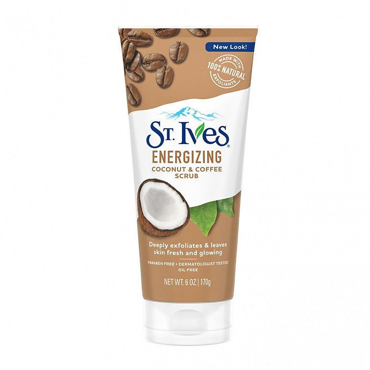 Sữa Rửa Mặt St.Ives Dừa & Cà Phê (170g)