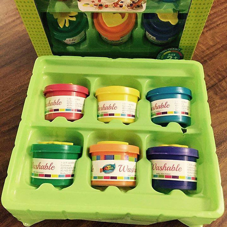 Set màu chơi tay và khuôn đóng dấu các hình- Hàng Xuất Úc