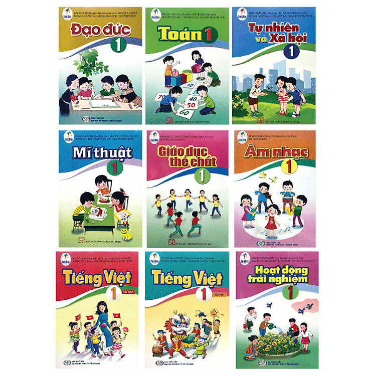 Bộ Sách Giáo Khoa Lớp 1 - Bộ Sách Cánh Diều (Bộ 9 Cuốn)