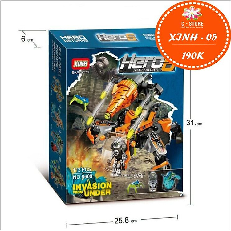 KHO-HN * Bộ lắp ghép Vệ Binh Vũ Trụ cực khủng mà cực rẻ