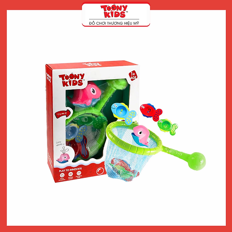 Mua tại Lazada: Bộ Đồ Chơi Nhà Tắm Cá Heo TOONYKIDS Chính hãng, giá tốt