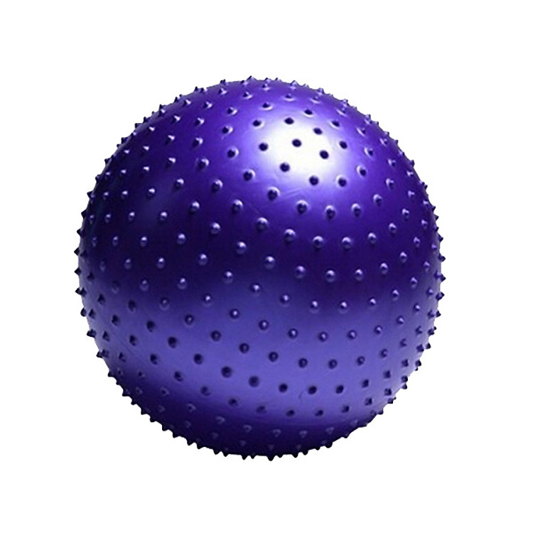 Bóng Tập Yoga Có Gai 75cm Màu Tím