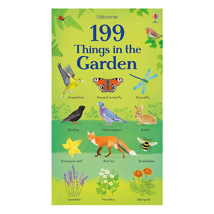 Sách Usborne 199 Things in the Garden
