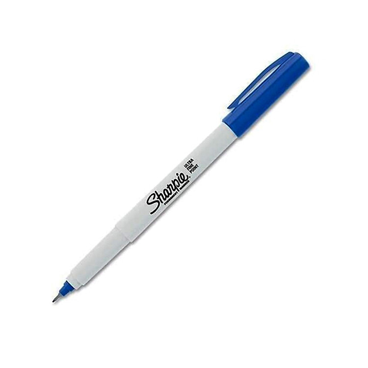 Bộ 2 Bút Lông Dầu SHARPIE ULTRA FINE 37113 - Xanh Dương