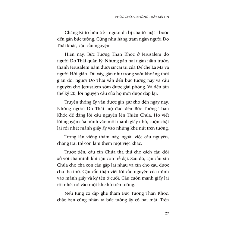 Phúc Cho Ai Không Thấy Mà Tin - Những Câu Chuyện Nhiệm Mầu Về Hồng Ân Thiên Chúa - Ảnh 2