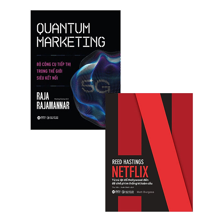 Combo Quantum Marketing - Bộ Công Cụ Tiếp Thị Trong Thế Giới Siêu Kết Nối + Reed Hastings - Netflix - Từ Cú Lật Đổ Hollywood Đến Đế Chế Phim Thống Trị Toàn Cầu (Bộ 2 Cuốn)_AL