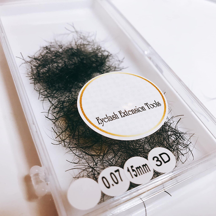 Lông Mi Fan Sẵn 3D Độ Cong C