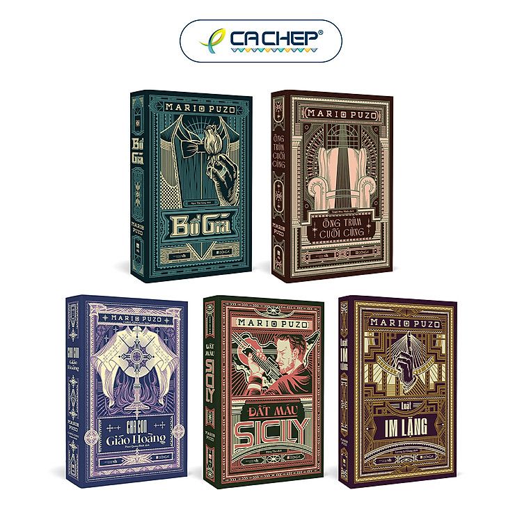 Combo 5 tiểu thuyết của Mario Puzo