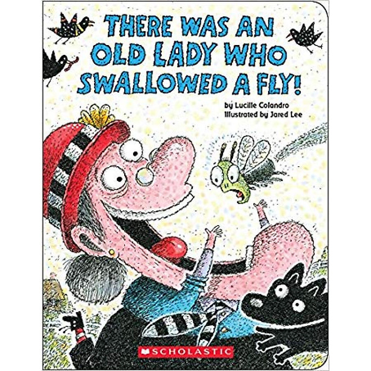 There Was an Old Lady Who Swallowed a Fly! Board