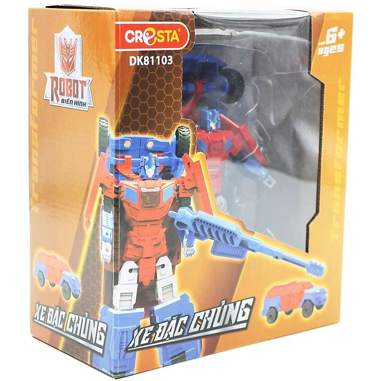 Mua Đồ Chơi Robot Biến Hình Cresta DK81103 Chính hãng Giá rẻ - Hình ảnh 5