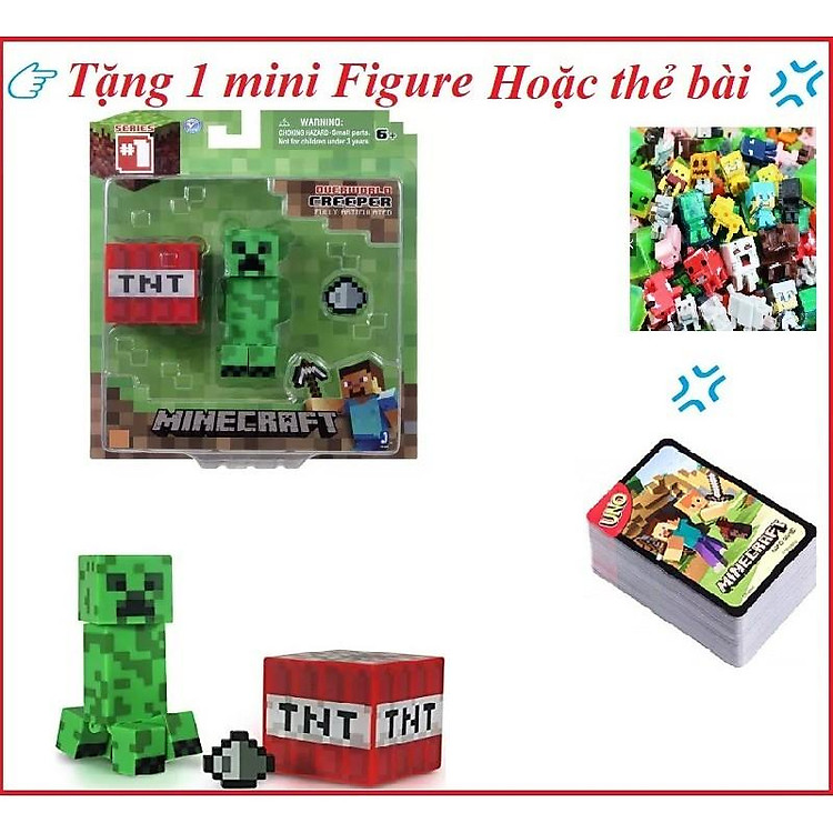 Mô hình Creeper Minecraft