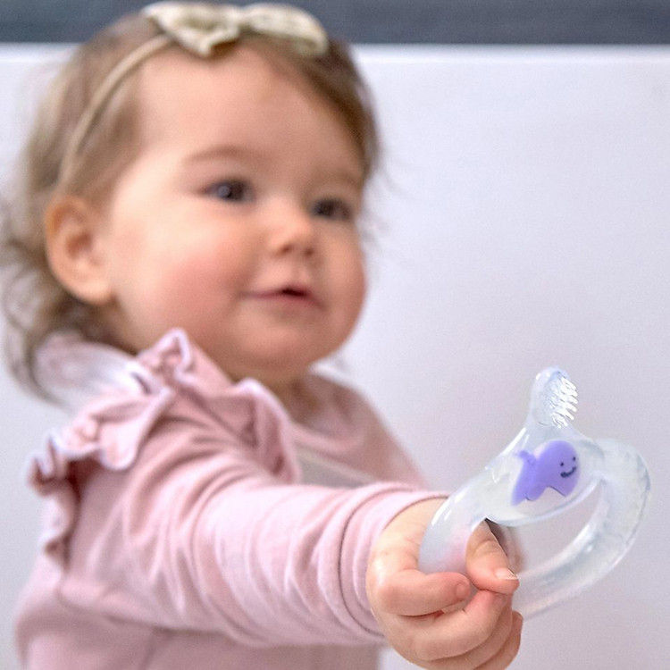 Mua Bàn chải đánh răng silicon cho bé Chính hãng Tiết kiệm - Hình ảnh 4
