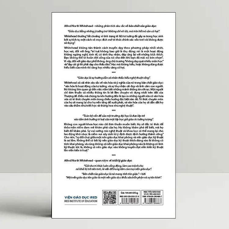 Mục Tiêu Giáo Dục Và Các Tiểu Luận Khác - Ảnh 5