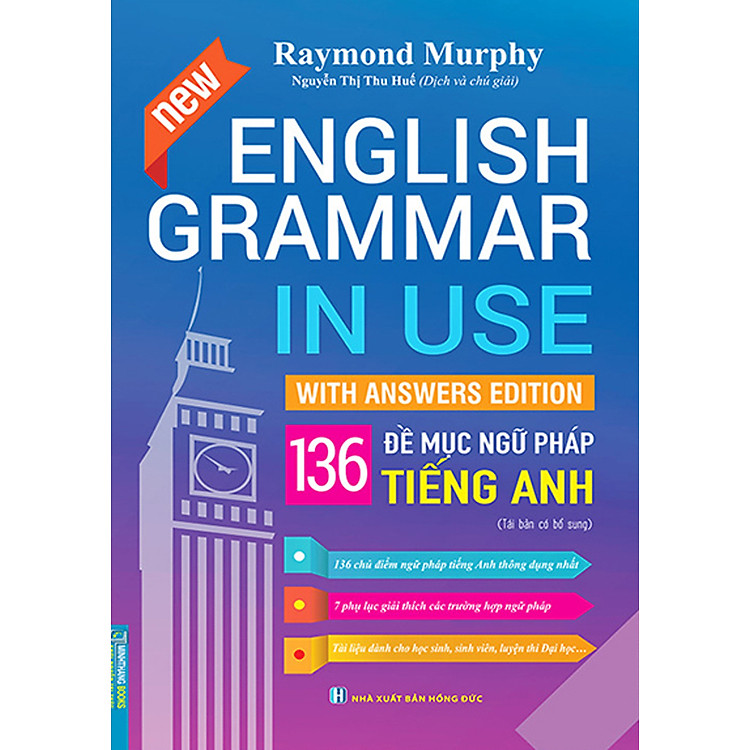 Sách - English Grammar In Use - 136 Đề Mục Ngữ Pháp Tiếng Anh (MÀU)