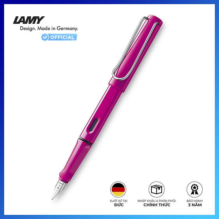 Bút Máy Lamy Safari Pink 013 – Ngòi M