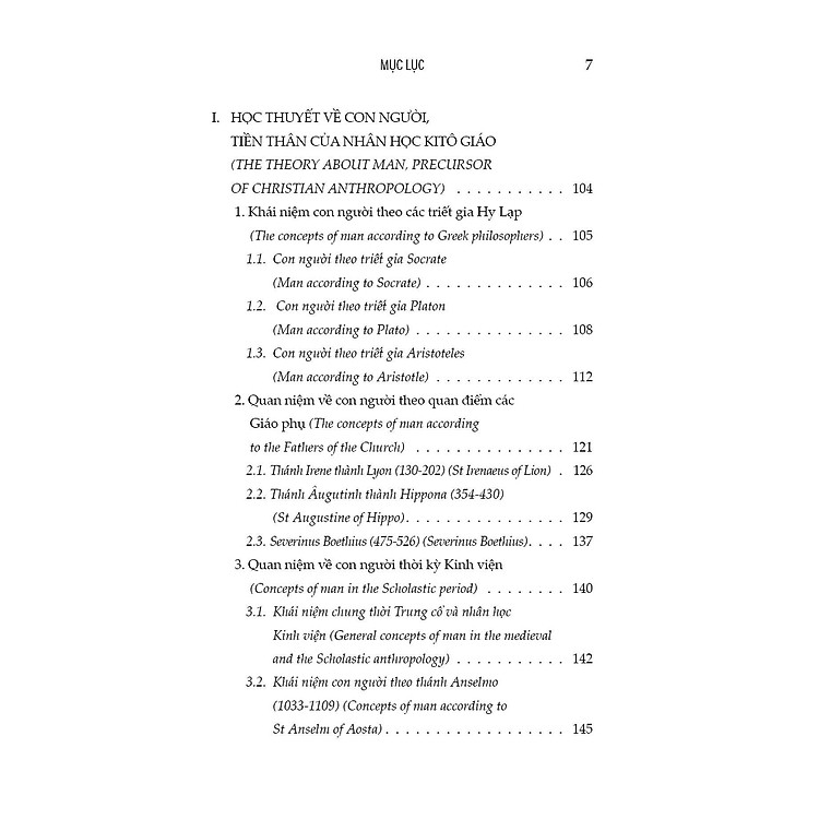Nhân Học Thần Luận - Thần Học Tín Lý - Ảnh 4