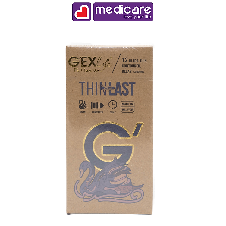 Bao cao su GEXLIFE hộp 12 cái