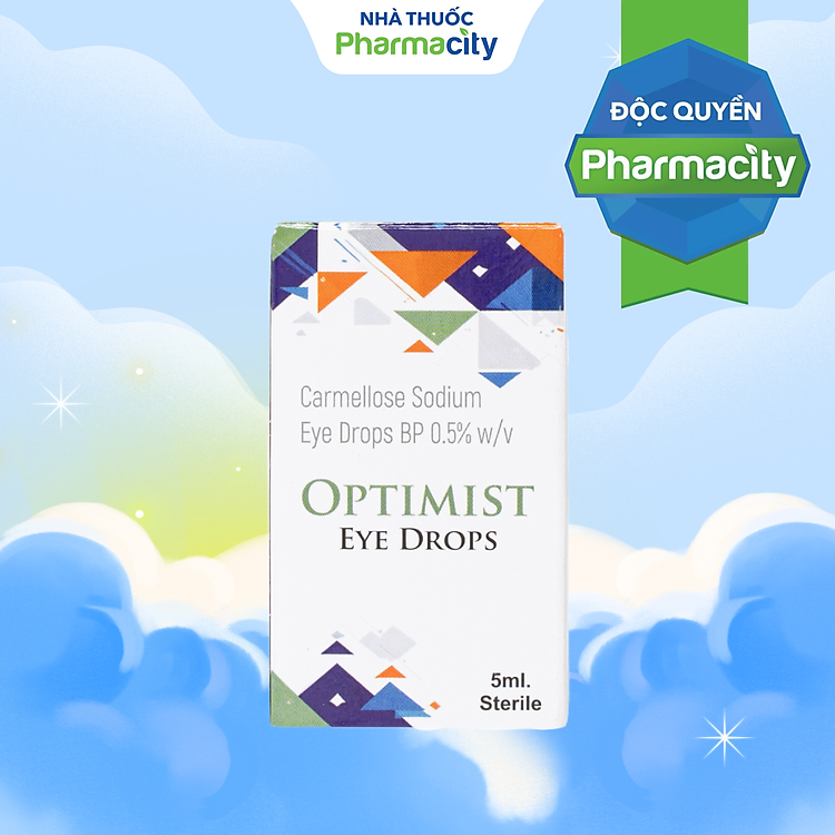 Nước nhỏ mắt nhân tạo Optimist (Chai 5ml)