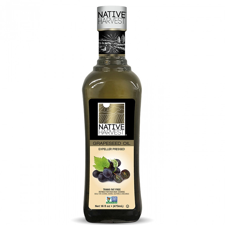 Dầu Hạt Nho Non-GMO 473ml Native Harvest - Nhập Khẩu Mỹ