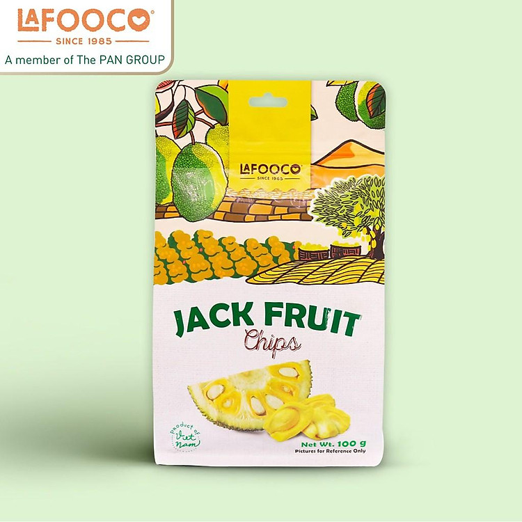 Mít Sấy Giòn LAFOOCO 100g Xuất Khẩu