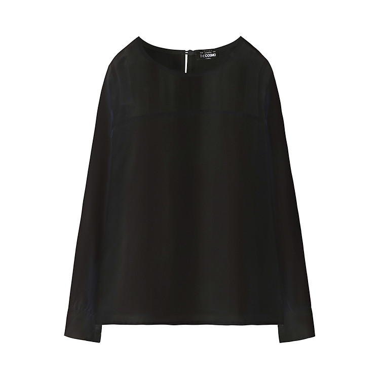 Áo Kiểu Sheer Blouse The Cosmo (Midnight)