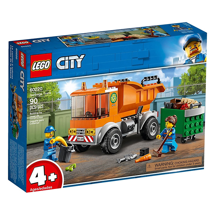 Mua Mô hình Lego City – Xe Tải Chở Rác Chính hãng Tiết kiệm