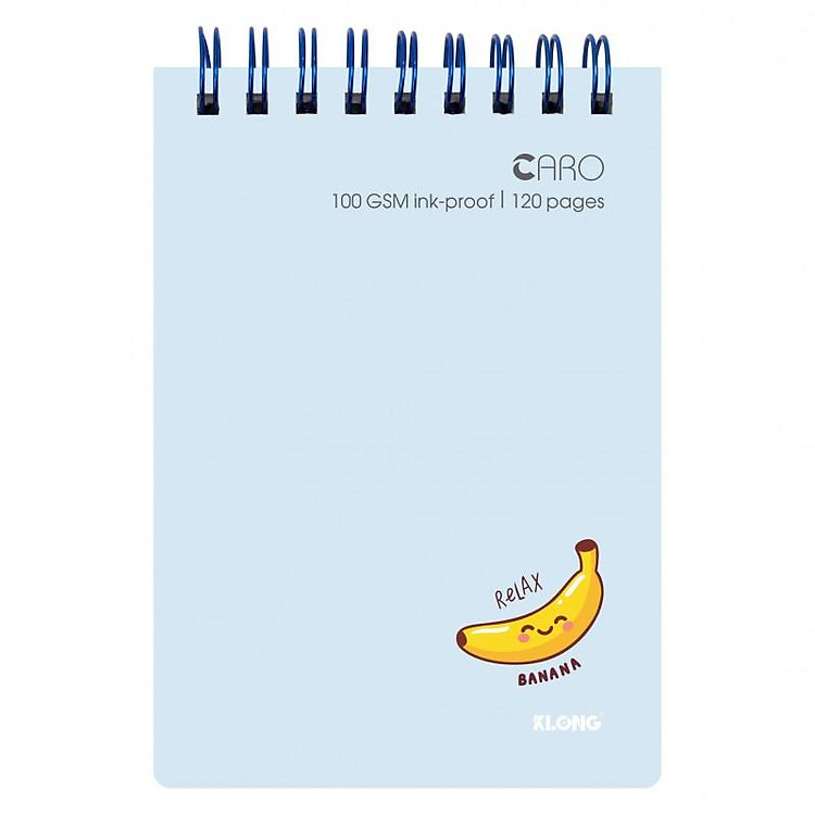 Sổ Caro Lò Xo KLONG B7 (120 trang) - Ảnh 4