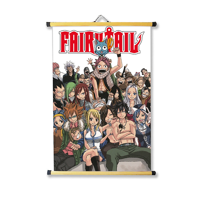 Tranh treo vải - hình Anime - Hội Pháp Sư - Fairy Tail