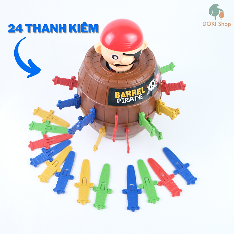 Đồ chơi đâm hải tặc size lớn 20cm Chính hãng Tiết kiệm - Hình ảnh 4