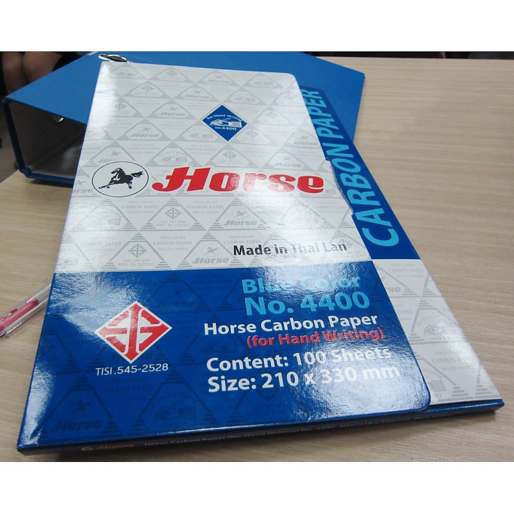 Giấy Than Horse 4400 - Xanh - Ảnh 2