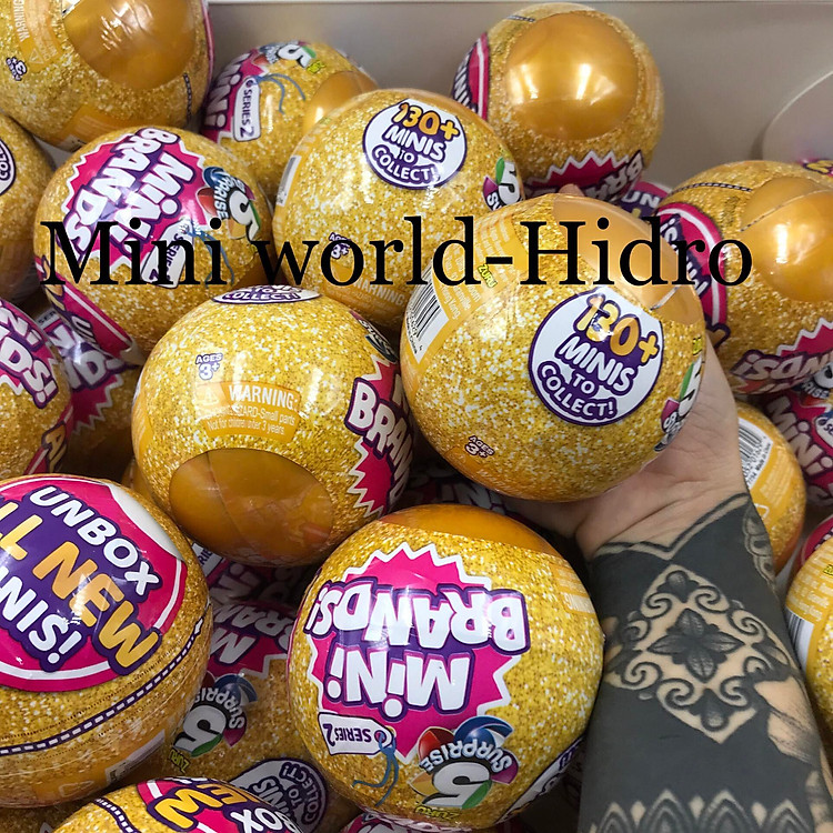 Đồ chơi mini trứng bất ngờ. Đồ chơi, thức ăn thực phẩm siêu thị thu nhỏ phụ kiện cho búp bê