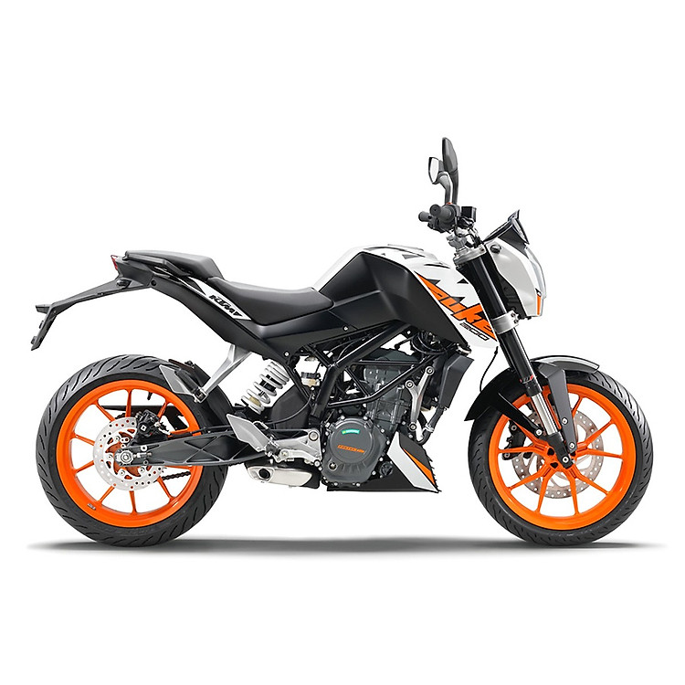 Xe Mô Tô KTM 200 Duke - Trắng