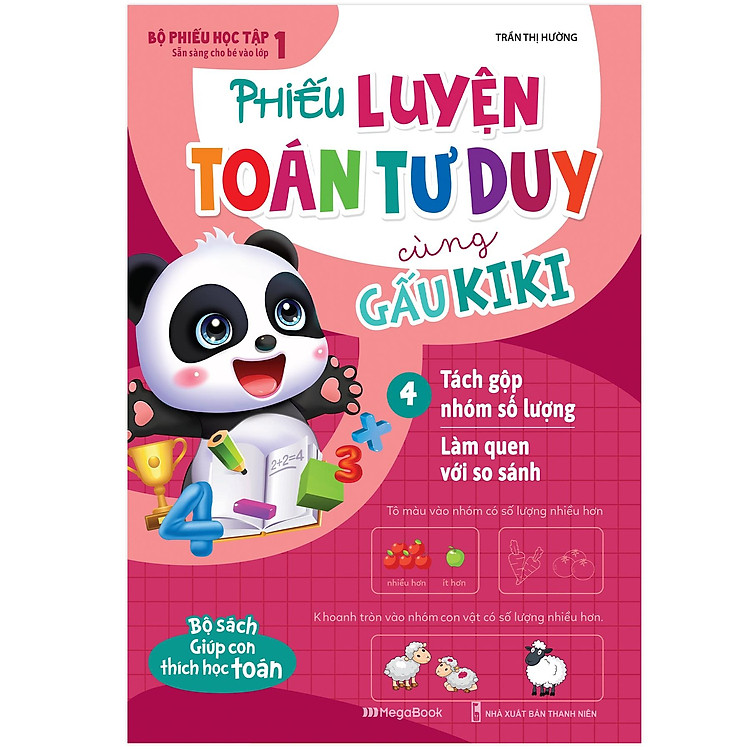 Phiếu Luyện Toán Tư Duy Cùng Gấu Kiki - Ảnh 5