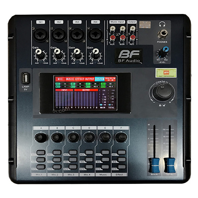 Mixer Digital BfaudioPro Max-68 - Hàng Chính Hãng