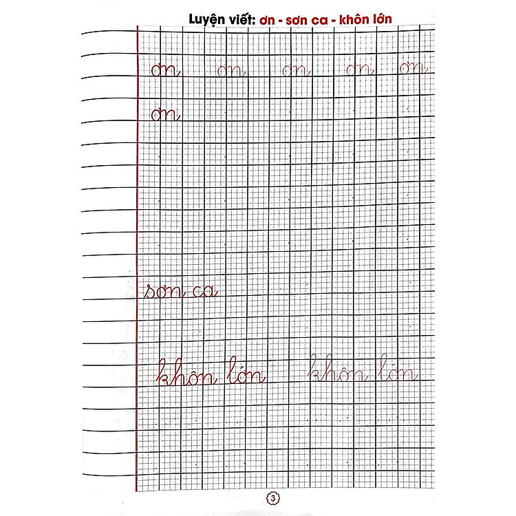 Vở Tập Viết Có Mẫu Chữ (Chuẩn Bị Tâm Thế Cho Bé Vào Lớp 1 Và Học Sinh Lớp 1 - Quyển 3) - Ảnh 3