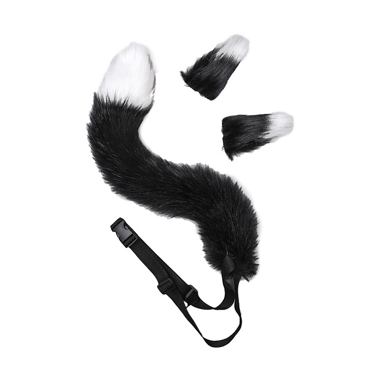 Ears and Tail Set Cosplay Props Cat Ear for Fancy Dress Costume Accessories