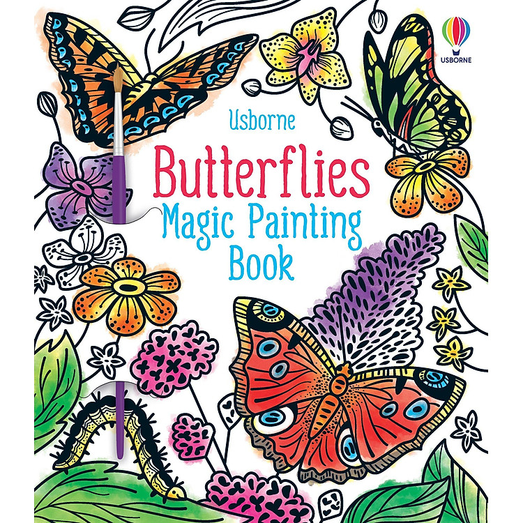Butterflies Magic Painting Book - Ảnh 2
