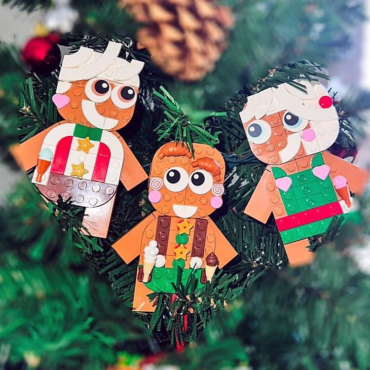 LEGO NOEL 40642 Đồ Trang Trí Bánh Gừng Chính hãng Giá rẻ - Hình ảnh 5