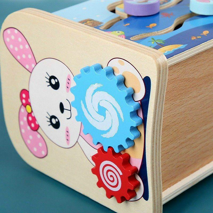 Đồ Chơi Gỗ Đập Chuột 7 In 1 Chính hãng Giá rẻ - Hình ảnh 2