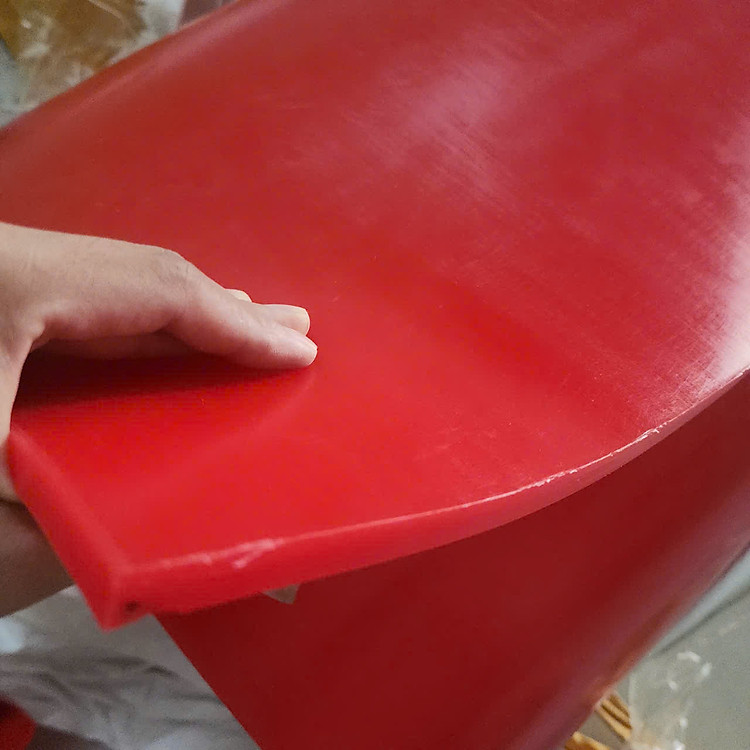 Tấm nhựa PU (nhựa Polyurethane) đàn hồi hấp thụ lực chịu dầu khổ 1m x 1m